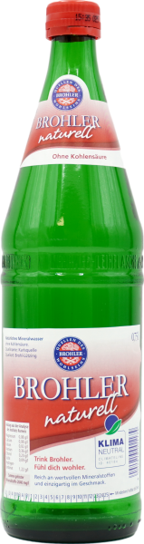 Brohler Mineralwasser Naturell
