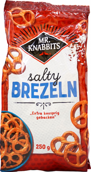 Mr Knabbits Brezeln 250g Beutel