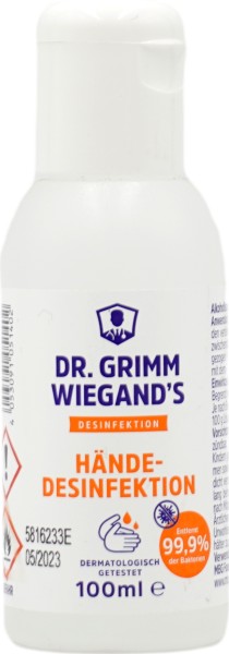 Dr. Grimm Wiegands Händedesinfektionsmittel