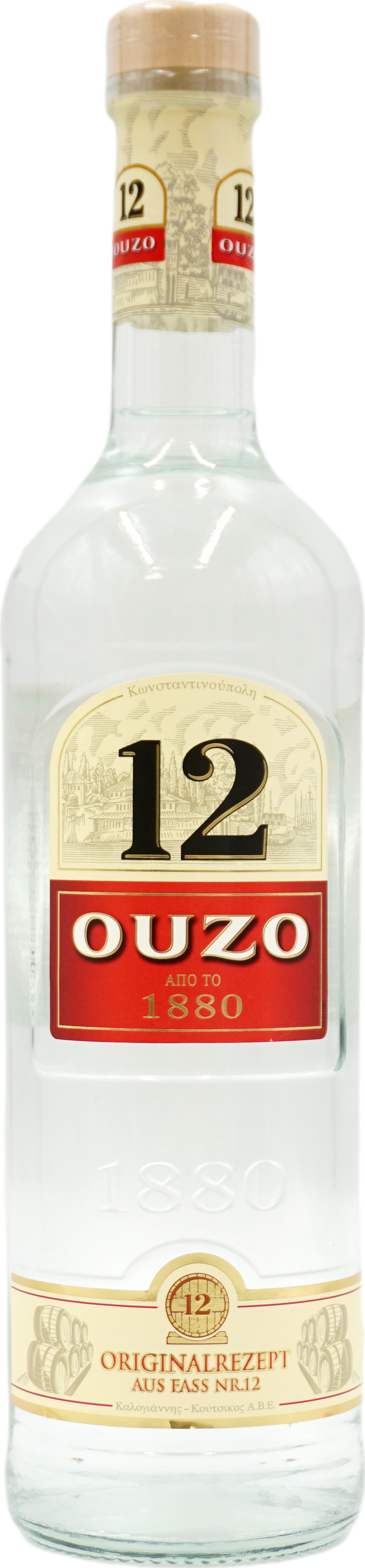 Ouzo 12 38% online jetzt liefern KACHOURI & lassen! bestellen Getränke-Service 