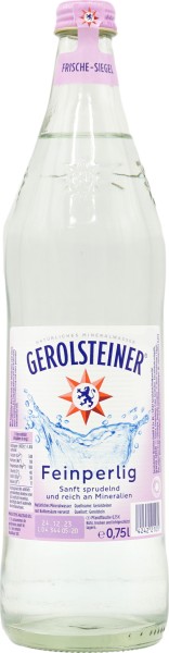 Gerolsteiner feinperlig sanft sprudelnd