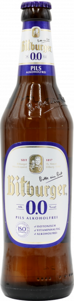 Bitburger alkoholfrei 0,0%