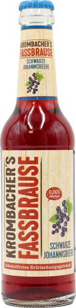 Krombacher Fassbrause Schwarze Johannisbeere