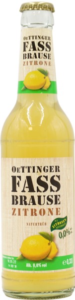 Krombacher Fassbrause Zitrone