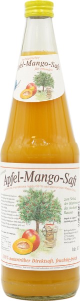 Biologische Station Apfel-Mangosaft