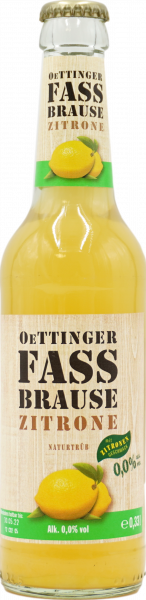 Oettinger Fassbrause Zitrone