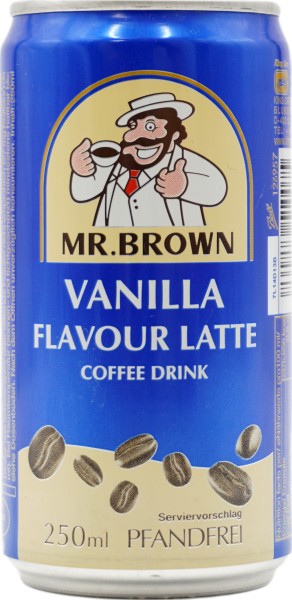 Mr Brown Ice Coffee Vanille