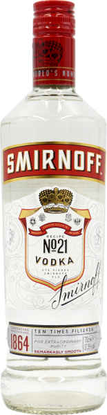 Smirnoff Wodka 37,5 %