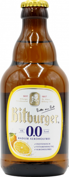 Bitburger Radler alkoholfrei