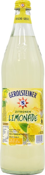 Gerolsteiner Zitronenlimonade (10% FG)