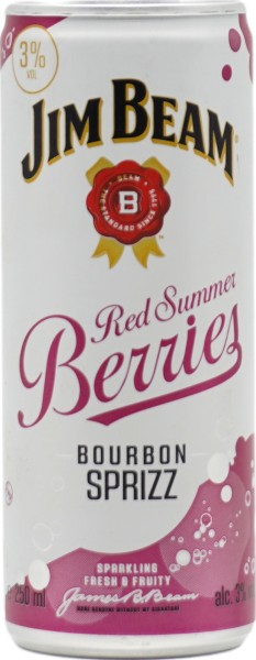 Jim Beam Red Summer Berries Bourbon SPRIZZ