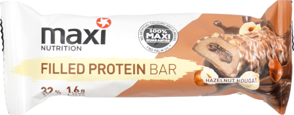 Maxi Filled Protein Hazelnut Nougat 45g