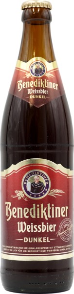 Benediktiner Weißbier Hefe dunkel