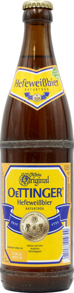Oettinger Hefe Weißbier naturtrüb