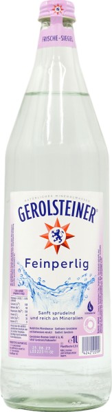 Gerolsteiner feinperlig sanft sprudelnd