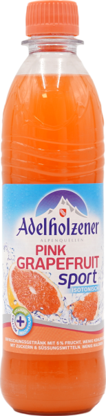 Adelholzener Pink Grapefruit Sport