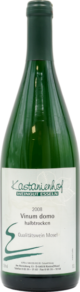 Kastanienhof Vinum domo Mosel halbtrocken 2008 weiß