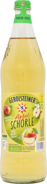Gerolsteiner Apfelschorle (50% FG)