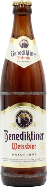 Benediktiner Weißbier naturtrüb