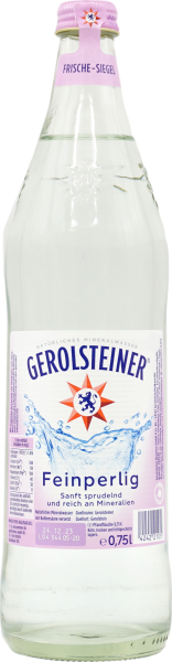 Gerolsteiner feinperlig sanft sprudelnd