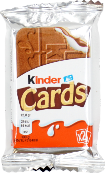 Ferrero Kinder Cards 2er