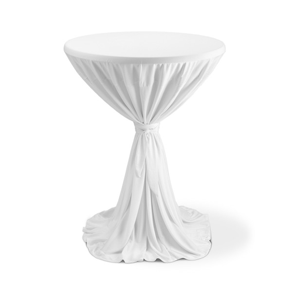 Stehtischhusse 70cm mit Schleife (verschiedene Farben)