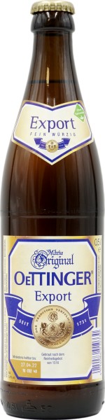 Oettinger Export