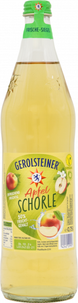 Gerolsteiner Apfelschorle (50% FG)