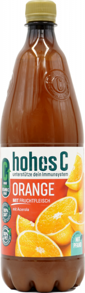 Hohes C Milde Orange mit zartem Fruchtfleisch