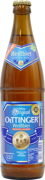 Oettinger Hefe Weißbier alkoholfrei