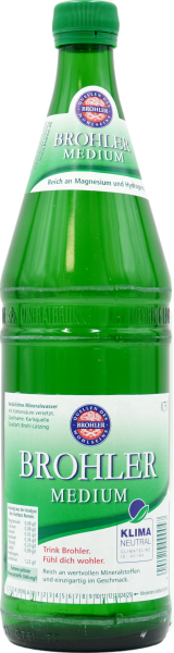 Brohler Mineralwasser Medium