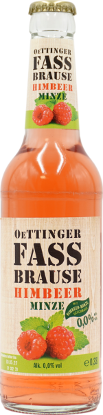 Oettinger Fassbrause Himbeer-Minze