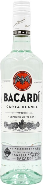 Bacardi Carta Blanca 37,5%
