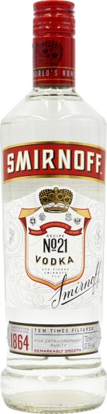 Smirnoff Wodka 37,5 %