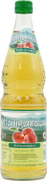 Heiligentaler Apfelschorle (50% FG)