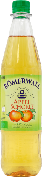 Römerwall Apfelschorle (55% FG)