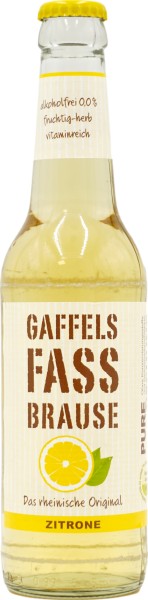 Gaffel Fassbrause Zitrone