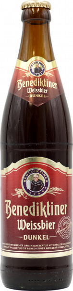 Benediktiner Weißbier Hefe dunkel