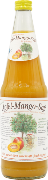 Biologische Station Apfel-Mangosaft